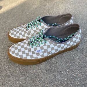 Vans Authentic Checkerboard/Gum Size 10.5